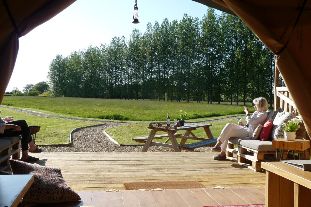 Tall Trees Glamping Baltonsborough Exterior foto